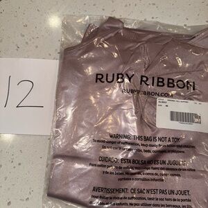 Ruby Ribbon Original Full Support Cami - Dusty Rose, Size 46